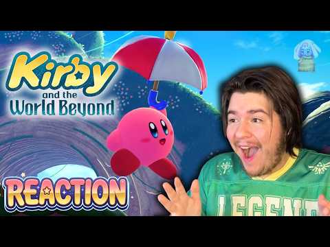 AN OPEN WORLD KIRBY GAME?! Reacting to Kirby and the World Beyond!