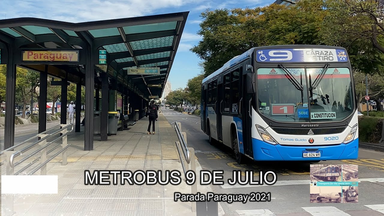 4K Metrobus 9 de Julio (Buenos Aires Argentina) 2021