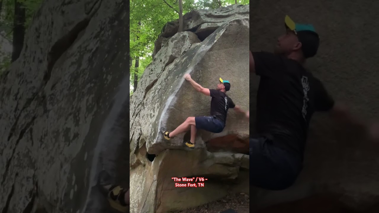 “The Wave” / V6 - Stone Fort, TN 