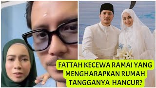 Belum setahun pernikahan rumah tangga Fattah di uji? 😱