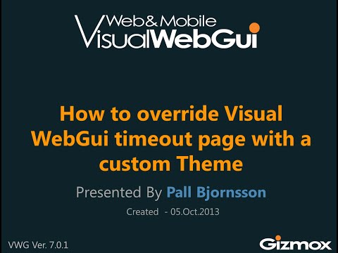 How to Override the default Timeout page