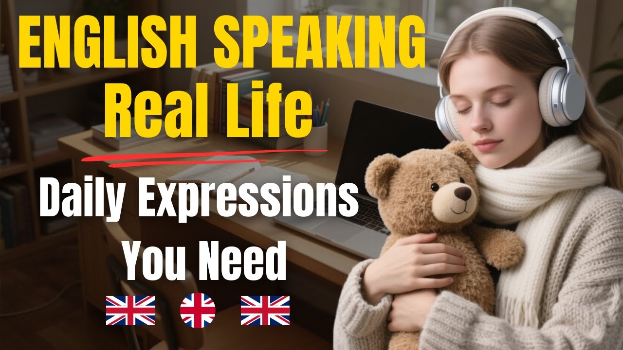 English Speaking for Real Life: Daily Expressions You Need |  English Podcast