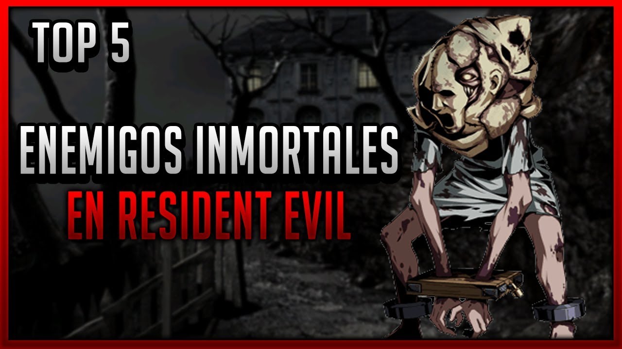 TOP 5: Enemigos inmortales en Resident Evil - YouTube