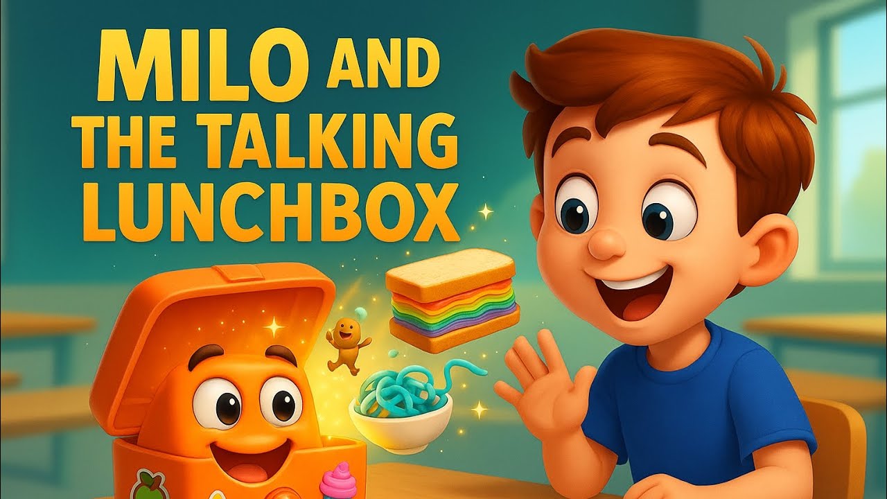 Milo And The Talking Lunchbox | Moral Stories For Kids In Cartoons Style 