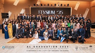 ELYSIUM ’25 – AL Graduation CeremonyLyceum International School Nugegoda