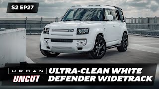 ALL-WHITE DEFENDER 110 URBAN WIDETRACK | MILLTEK’S MODIFIED M3 TOURING DRIVEN  | URBAN UNCUT S2 EP27