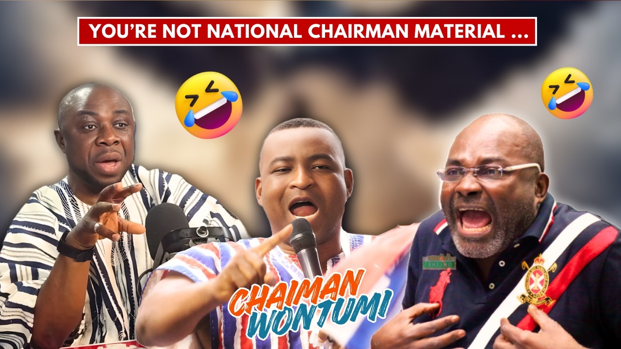 Tweeaaa 🤣 CHAIRMAN Wontumi You're Not National Chairman Material, Stop The Contest!!