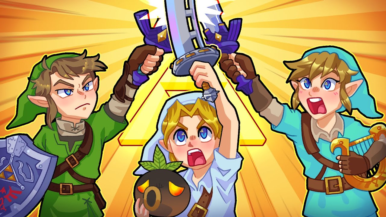 We Randomized 3 Zelda Games into a SINGLE ONE