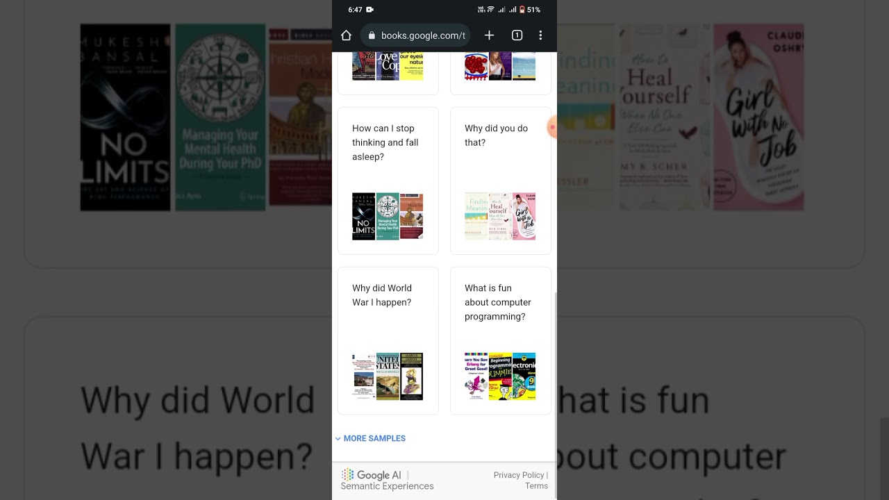 Discover Books and Explore Ideas with Talk to Books | Talk to Books Demo