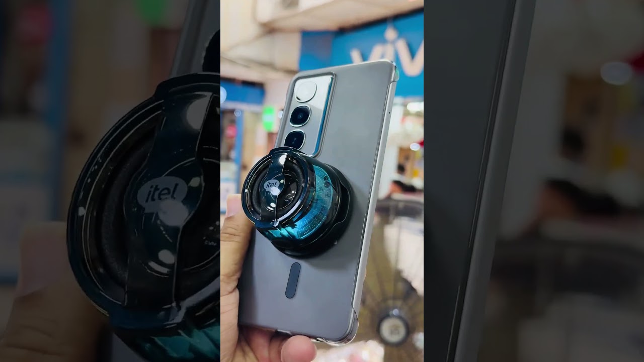 ITEL CITY 100 titanium colour with speaker colour full 