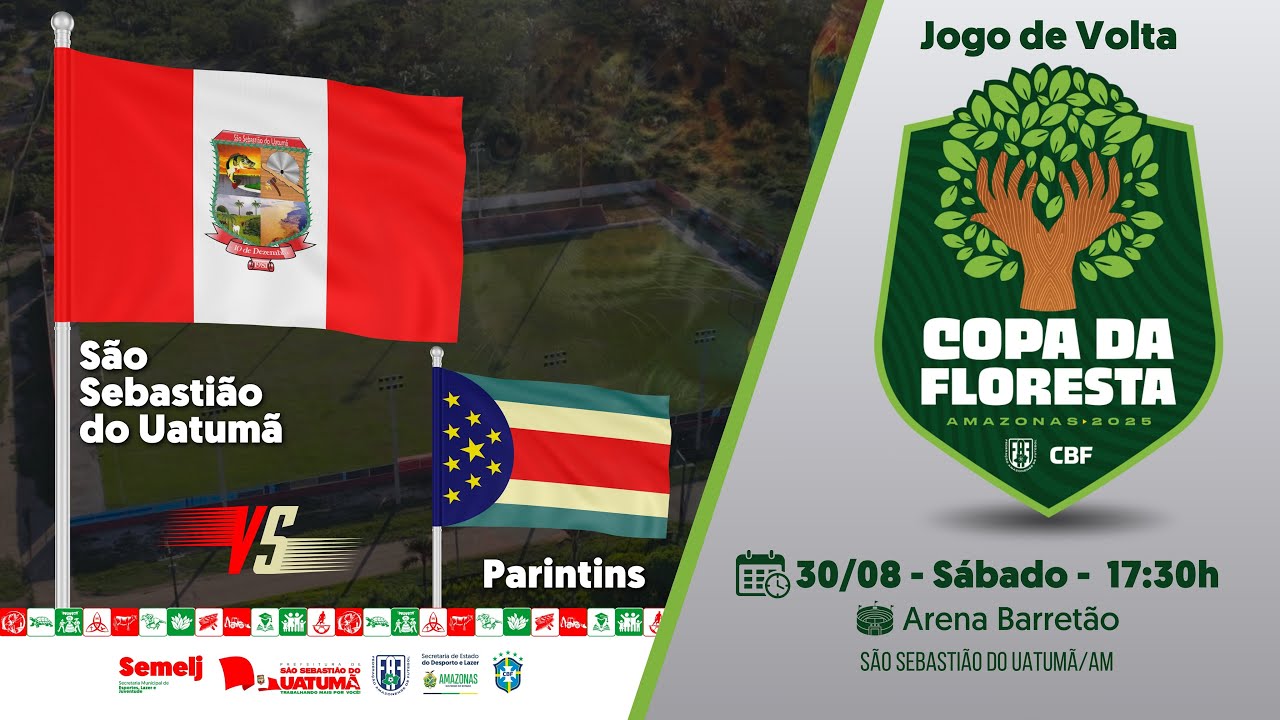 Copa da Floresta - São Sebastião do Uatumã x Parintins - Jogo de Volta