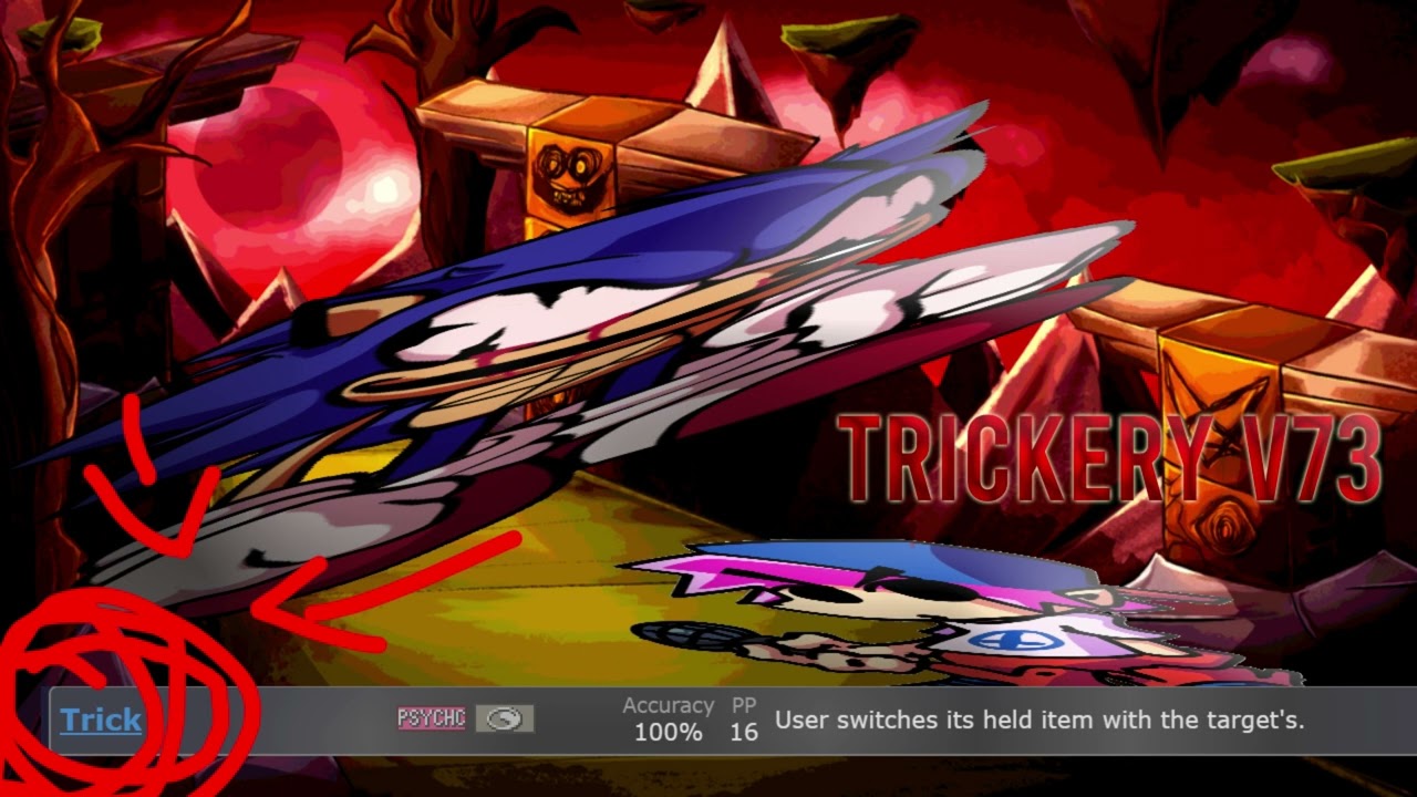 Trickery if it was PEAK!!!! (Pitched like V2.5 somewhat I think idfk) | DareDevil Funkin'