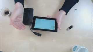 Comment brancher un disque dur sur une tablette Samsung ?