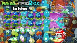 PvZ 2 PAK Far Future | New Plants, Zombies \u0026 Maps With Glowing Graphics | Gameplay \u0026 Download