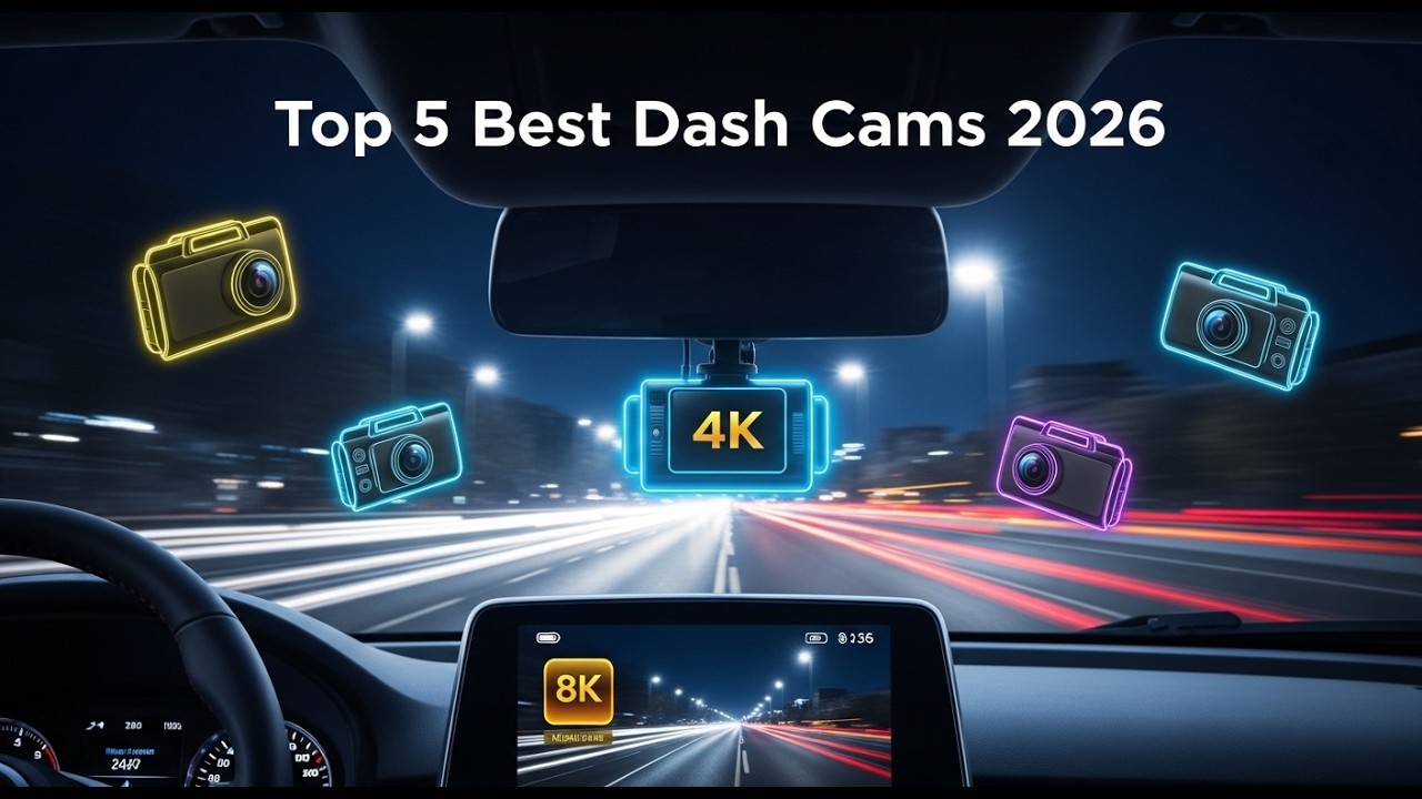 Top 5 Best Dash Cams 2026 - YouTube