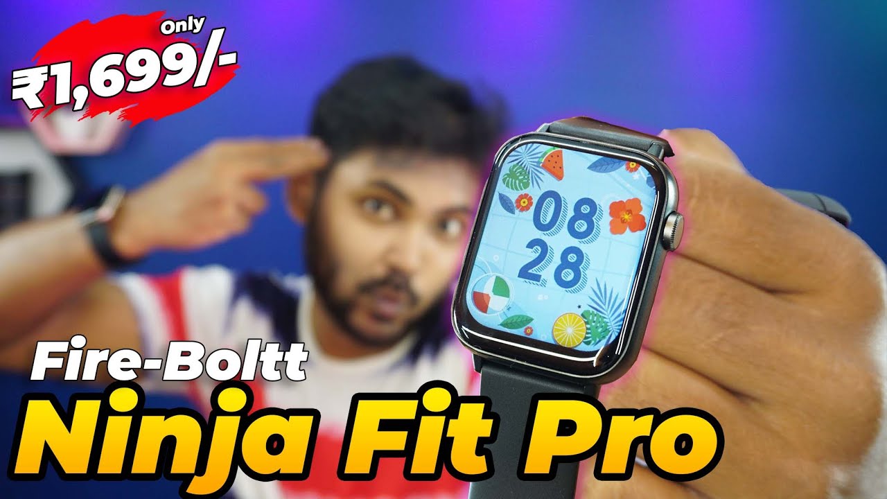 Fire-Boltt Ninja Fit Pro 2.0 large Display BT Calling Smartwatch 
