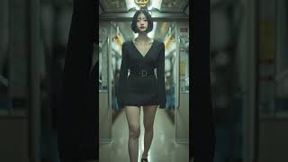 Celebrity Locked off camera Tokyo Metro late night carriage Profile