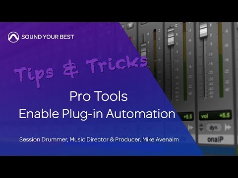 Pro Tools Tips & Tricks | Enable Plug-in Automation