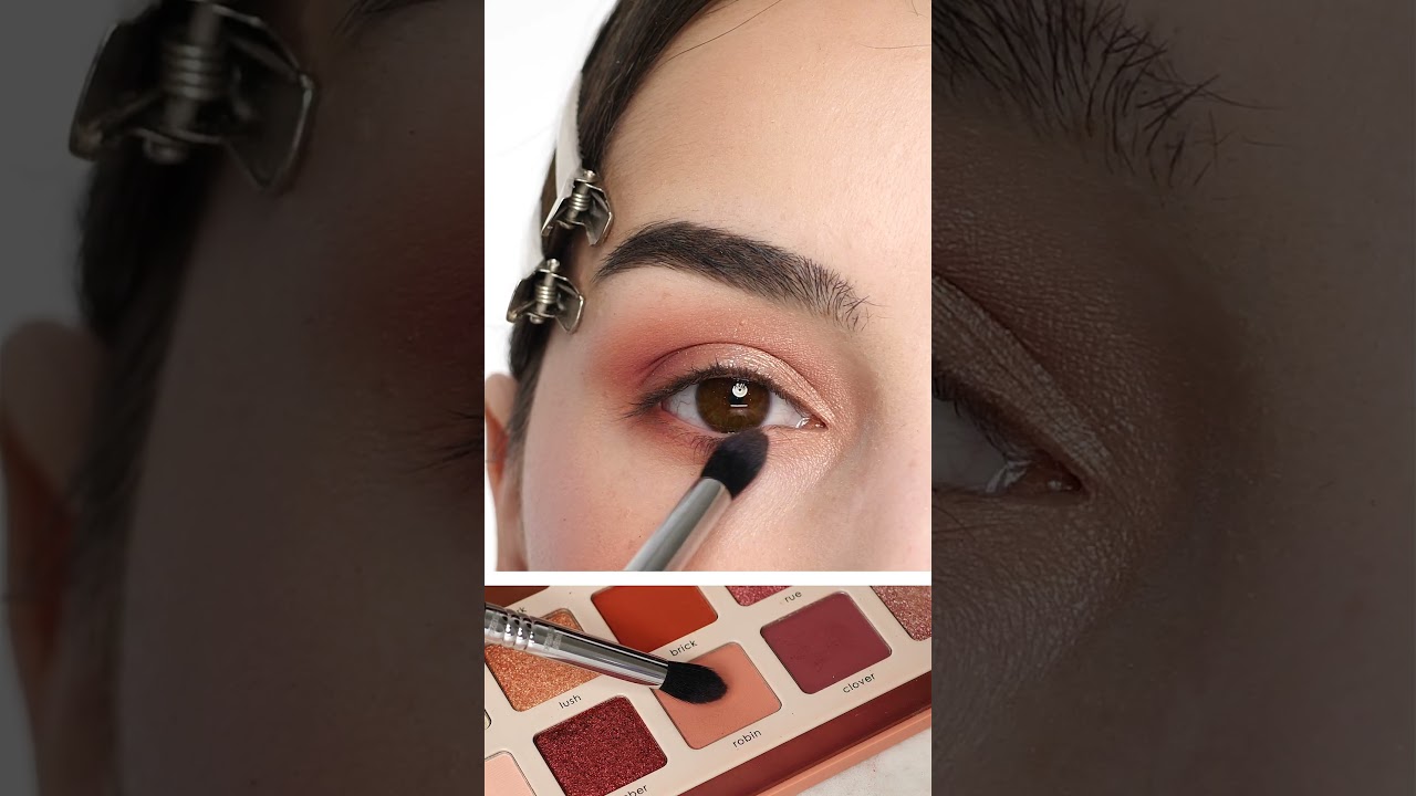 Warm Smokey Eyeshadow Look using the Natasha Denona Bloom Palette 