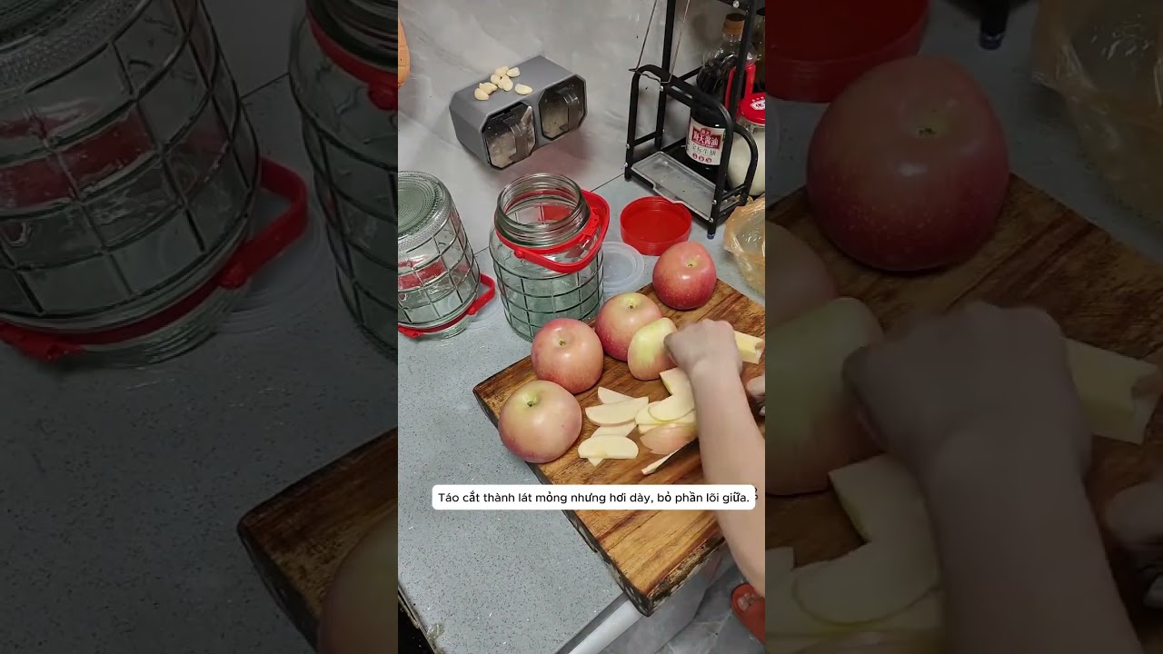 Cách ngâm rượu táo tại nhà – Dễ làm, thơm nhẹ, dễ uống