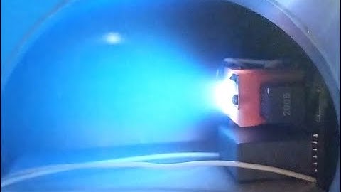 AIS-ePPT1 Micro Pulsed Plasma Thruster Ignition Test 1 - Successful Thruster Ignition