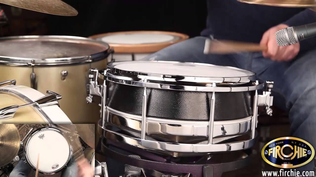 Firchie Snare Drum Demonstration, Model TM1AB1BCCHANGING PITCH