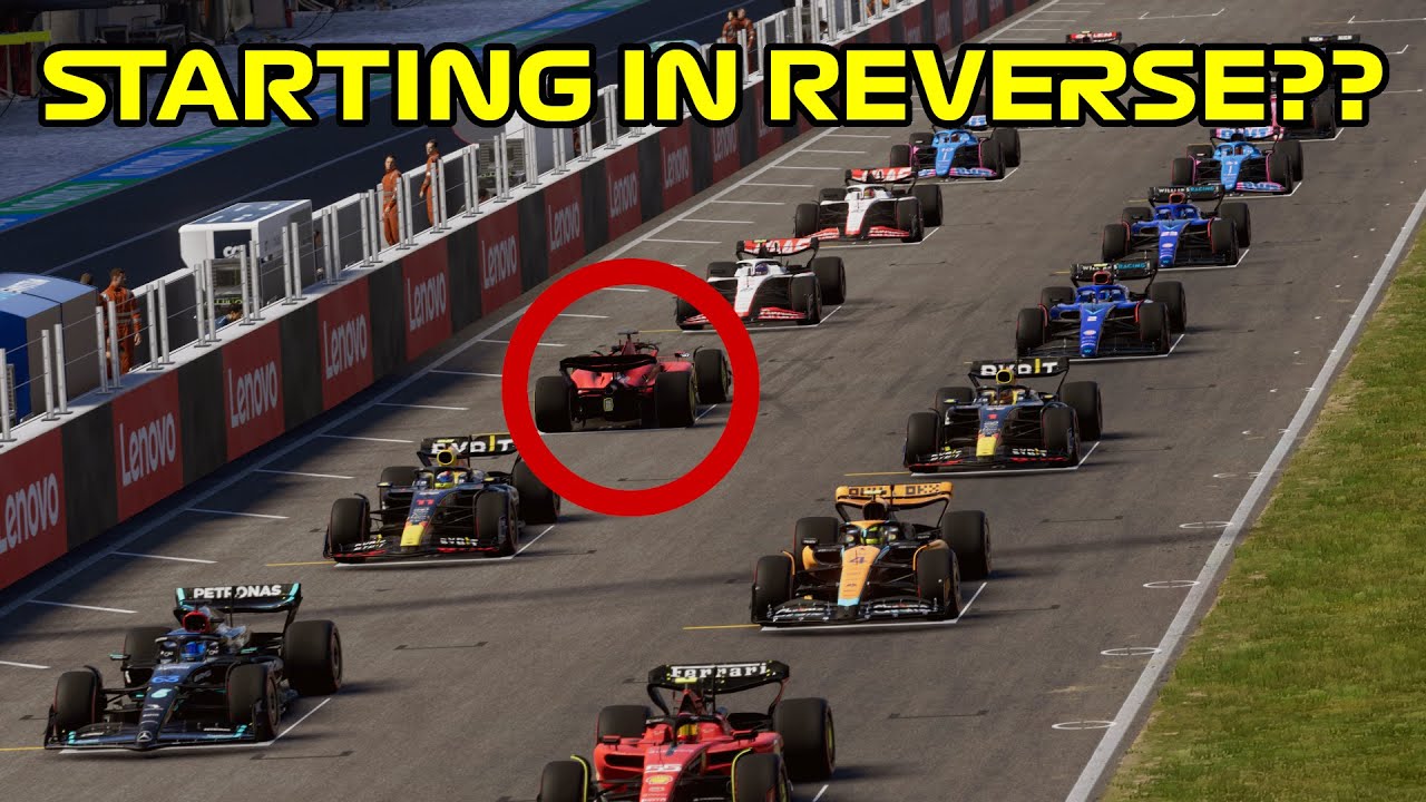 F1 23... But Starting In REVERSE? YouTube F1 23... But Starting In REVERSE? YouTube