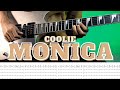 COOLIE - MONICA GUITAR TABS🎸and notes