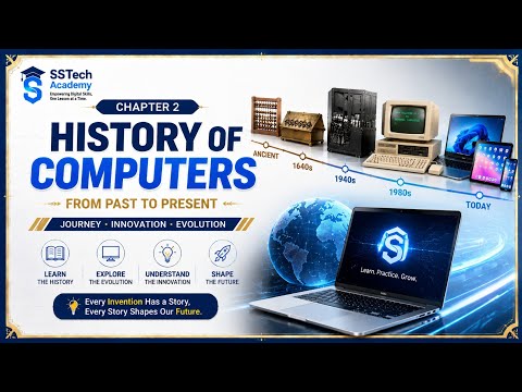 History of Computers Explained | From Abacus to AI | Computer Fundamentals Chapter 2 |SSTech Academy