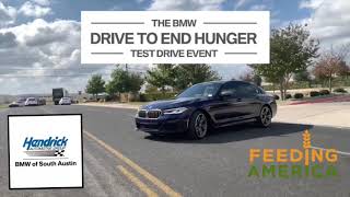The BMW Drive to End Hunger Test Drive Event - BMW of South Austin
