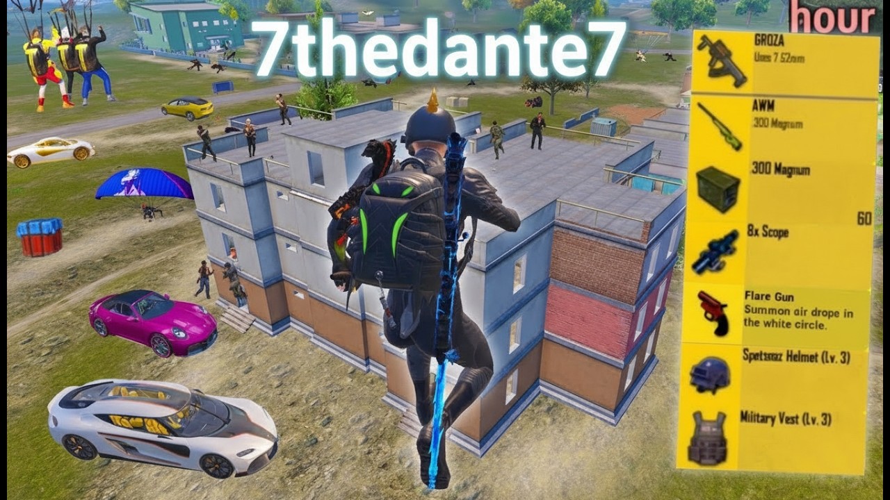 Wow😍 NEW BEST LOOT GAMEPLAY with GLACIER M416🔥 PUBG Mobile – BGMI