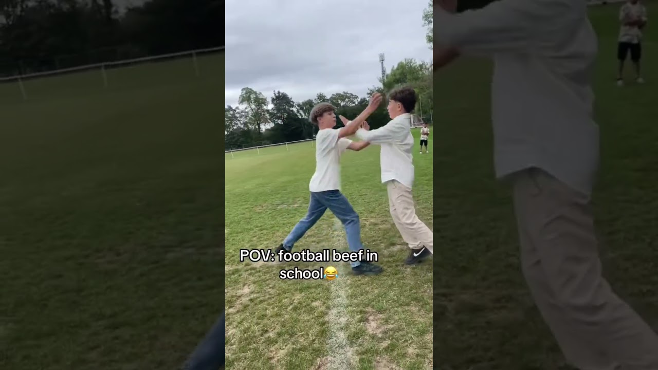 POV school fights be like. 😂😂 