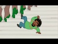 Family Guy Bobby McFerrin falls down stairs Fart Edition