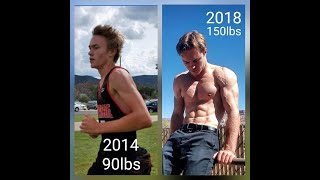 5 year transformation skinny to shredded!