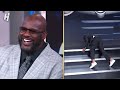 Kenny smith takes a tumble on the inside the nba set 