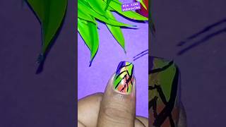 Simple nail art mix colour designnailart newshortvideo trendingnailart like you tube