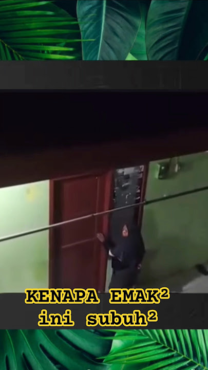 Aksi emak² mengendap² jam 4 subuh, di tegur malah marah #beritaviral
