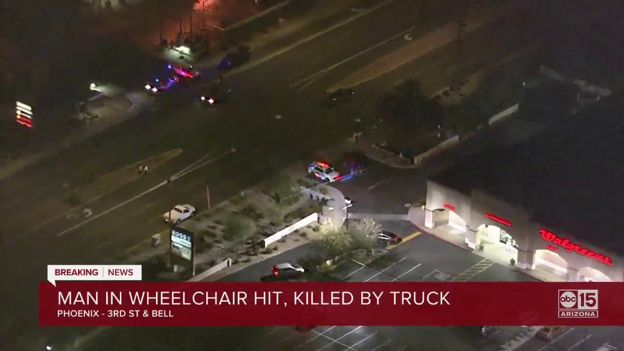 Man in wheelchair hit and killed in Phoenix - YouTube
