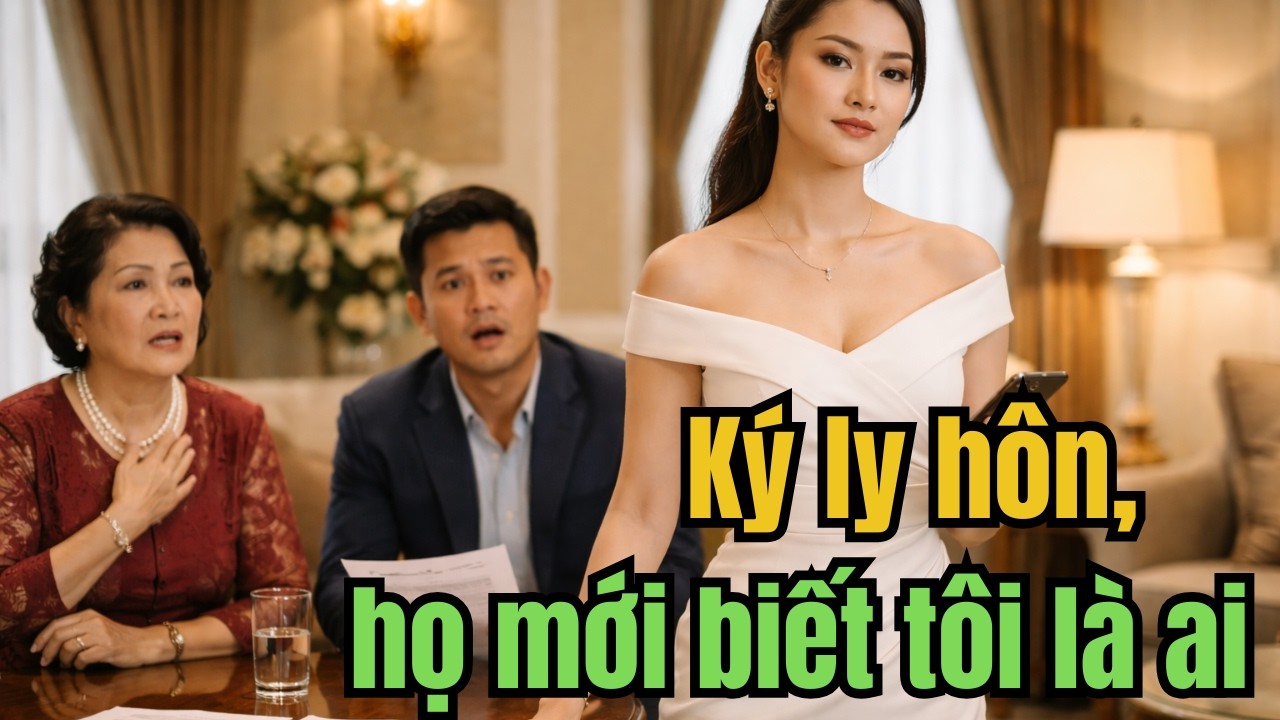 Vừa Bắt Vợ Ký Đơn Ly Hôn, Chồng Và Mẹ Chồng Tái Mặt Khi Biết Gia Thế Cô