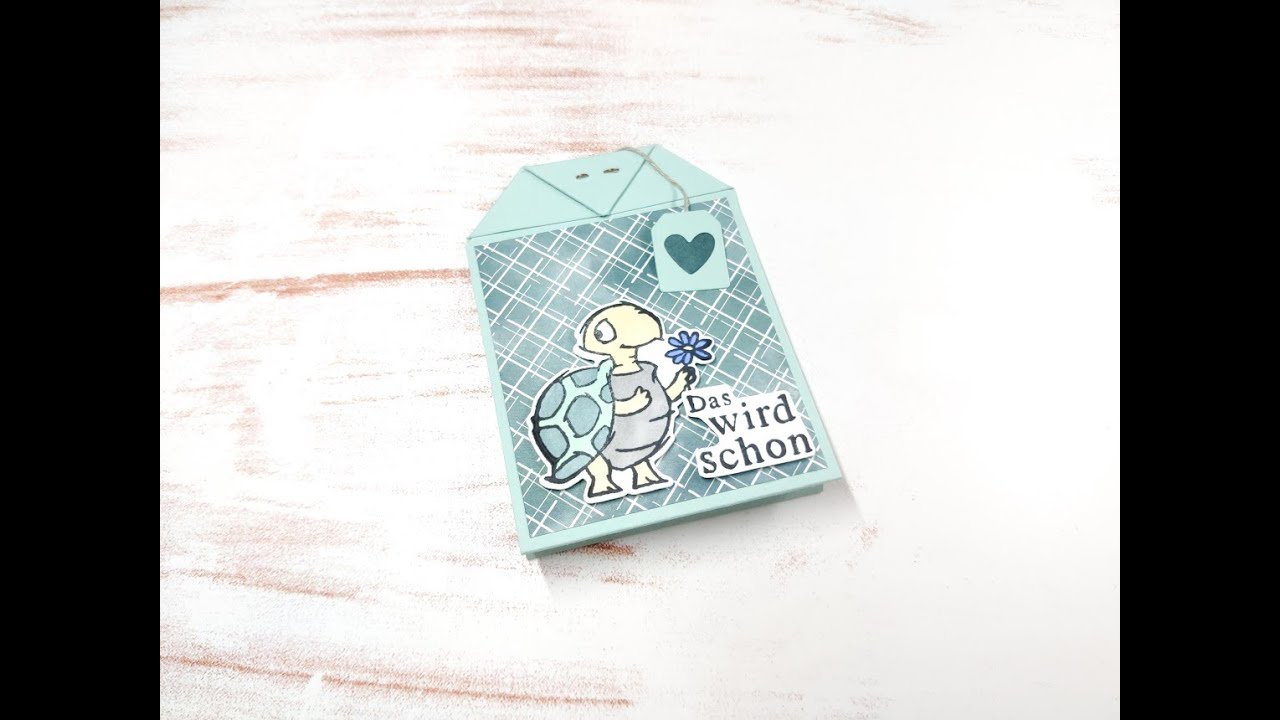 Live basteln: Teeverpackung