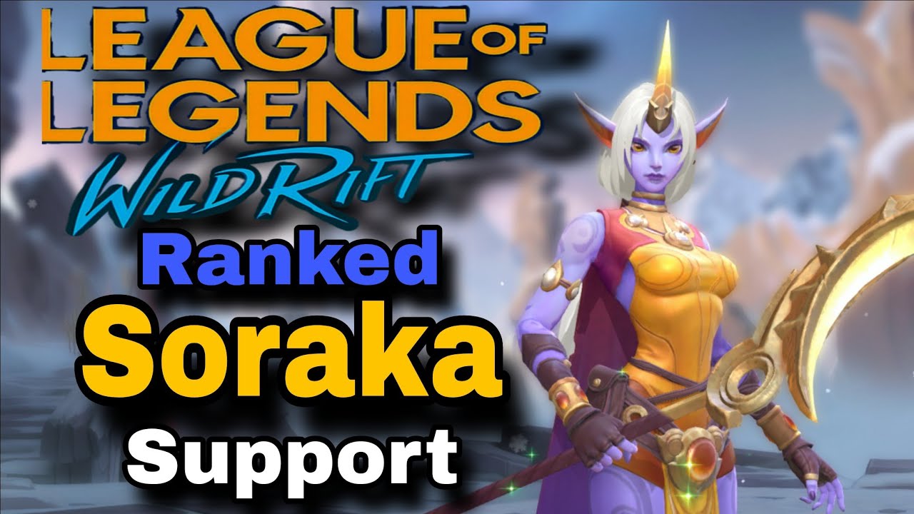 SORAKA SP w/ INTENSE HIGH ELO MATCH! Wild Rift Ranked (S17) Full Build & Gameplay