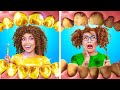 RICH vs. POOR HOSPITAL HACKS || Sneaking Candies Invisibly! Smart Tricks by 123 GO! FOOD