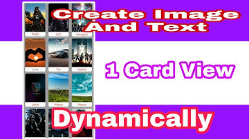 3 Layer Grid View with Dynamic Image & Text | Tricky Lab X | Kodular