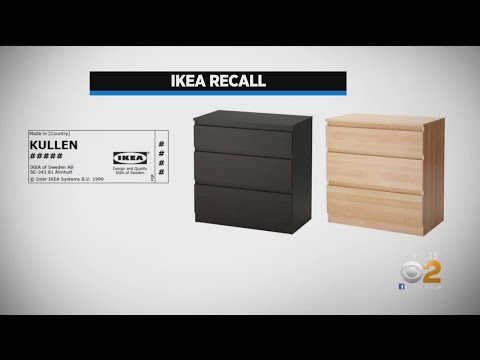 Videó: Az IKEA egy URGENT figyelmeztetést ad ki ez a népszerű fiókos szekrényről, miután egy nyolcadik gyermek meghal