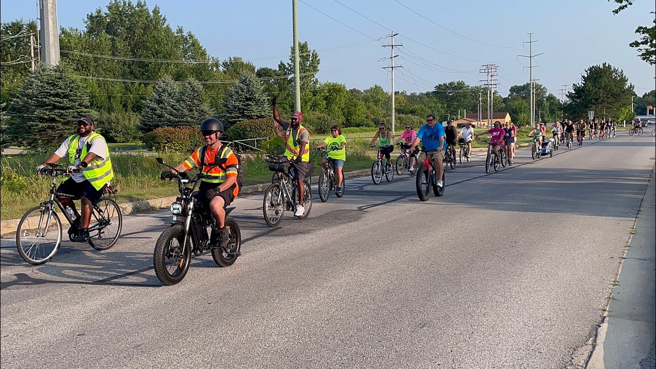 We are Bike Life SAGINAW Michigan THOMAS TOWNSHIP Ride 8/14/24 - YouTube