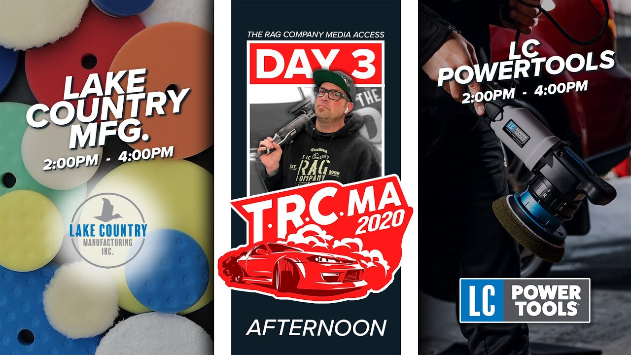 Lake Country Pads & LC Power Tools UDOS Polisher System Live