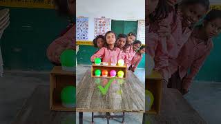 Colour Match Karke Dikhao ❤️ | #shorts #trendingshorts #game #schoolactivity #schoollife #games