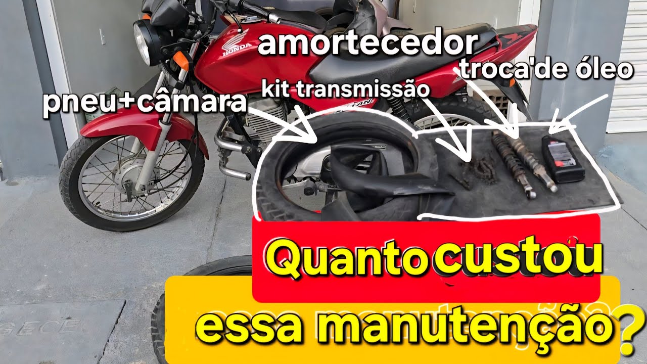 Quanto custou a manutenção básica da TITAN150 