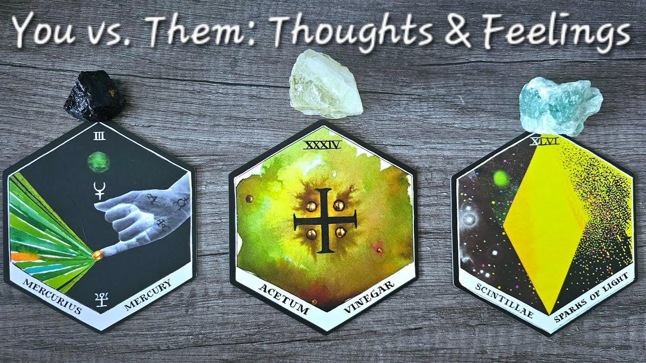 💯👀You vs Them: Thoughts and Feelings💯👀Pick a Card Love Tarot Reading✨️Timeless✨️