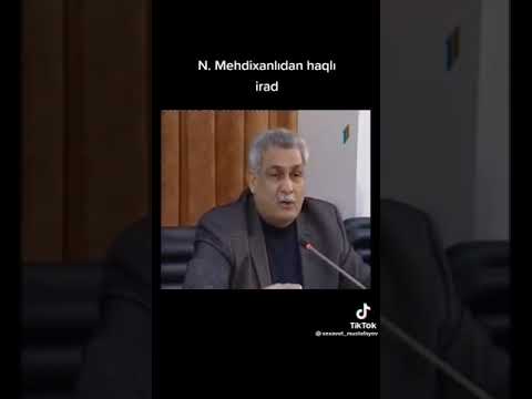 Nurəddin Mehdixanlı Əkrəm Əylisliyə cavab verir. Nə qədər məntiqli, nə qədər mənalı. Halal olsun